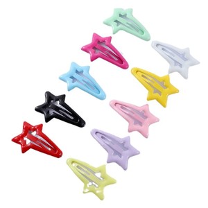 Pinces à cheveux étoile de style coréen pour enfants, pince BB en métal, coiffe à usage quotidien GT030 - Product Image 5