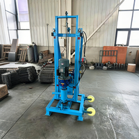 Foreuse de puits d'eau électrique mini portable MIkton à faible coût, 120m, équipement de forage 110D à vendre, facile à utiliser