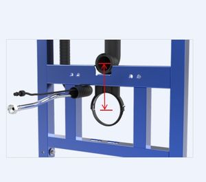 Tanque de Inodoro Oculto con Sifón en T, Certificado de Marca Registrada T1900, Diseño Nuevo de <span class=keywords><strong>Bolina</strong></span>, Precio de Fábrica al por Mayor, en Oferta - Product Image 2