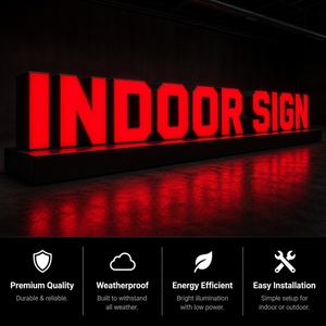 Letras Corpóreas Personalizadas con Iluminación Frontal 3D LED, Letras de Canal LED con Cara Acrílica Blanca, Letrero con Iluminación Frontal para Taller de Carrocería - Product Image 2