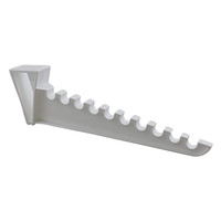 Crochets de porte de fer en plastique, 20 pièces, sans clous, robustes, sans perforation