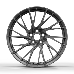 Wangu Retro 24x12 Ruedas de aleación forjadas Llantas Gun Grey Sliver Fit Mazda Roaster MX5 - Product Image 2