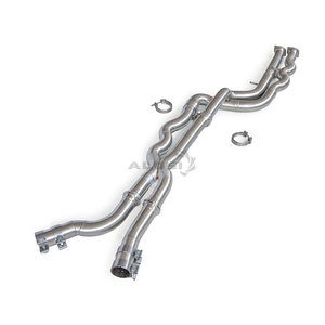 Système d'échappement intermédiaire OEM à longueurs égales pour BMW M2C M2 Competition S55 F87 3.0T 2018-2021 sans résonateur – Amélioration du son du véhicule - Product Image 5