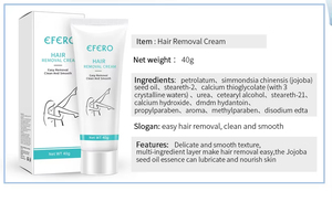 Crème dépilatoire douce aux herbes en gros pour hommes et femmes, visage, corps et aisselles - Product Image 4