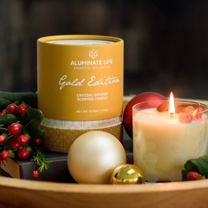 Factory Customized Eco-friendly Sleeve Box Paper Tube Design for Candle Gift Packaging Paper Tube Packaging - Product Image 4