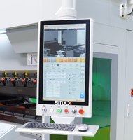Peralatan Pembengkokan Hidrolik Servo Industri SMAX ProBend untuk Fabrikasi Plat Logam Panjang