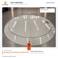Plateforme tournante modulaire pour voiture, certifiée CE, diamètre 3-6 m, capacité 3 tonnes, montage en surface, pour exposition en salle d'exposition automobile