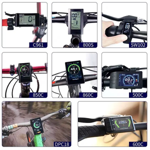 Bafang 850C Tablero de instrumentos para patinete eléctrico Pantalla LCD a todo color Tipo antiguo Accesorios para instrumentos de motor de cubo medio para patinetes - Product Image 3