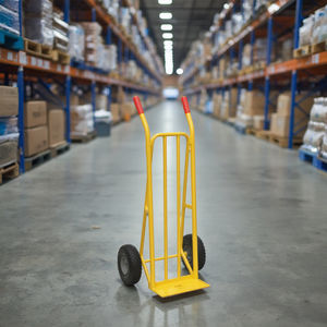 Keranjang bergerak grosir OEM yang dapat disesuaikan troli truk tangan roda padat ban pneumatik 300kg Industrial - Product Image 2