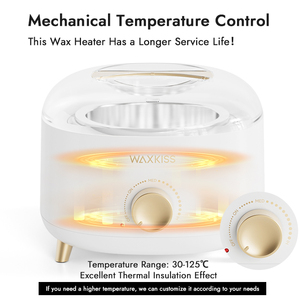 WAXKISS <b>Electric</b> Candle Warmer 500ml Aroma Burner Adjustable Temperature Indoor Use for soy <b>wax</b> hard <b>wax</b> beads melting - Product Image 3