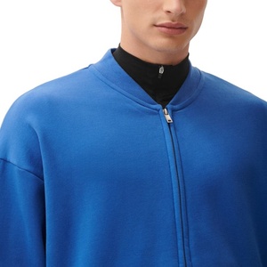 Sweat-shirts de sport à fermeture éclair de qualité supérieure en gros, 500 g/m², pour hommes, logo personnalisé, protection UV, broderie, sweat-shirts confortables pour l'hiver - Product Image 4