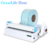Greatlife Dispositif de scellage à température réglable pour emballage d'instruments dentaires et chirurgicaux, pour la stérilisation par autoclave et la découpe de rouleaux