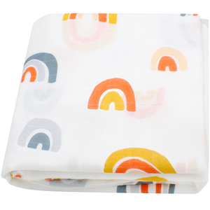 El mejor vendedor en EE. UU. <span class=keywords><strong>Muselina</strong></span> sólidos orgánicos de bambú de bebé de algodón liso arcoiris Swaddle manta abrigo conjunto - Product Image 2