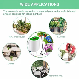 Kit de système d'irrigation goutte à goutte automatique avec affichage LED et minuterie pour l'arrosage des légumes, des serres et des plantes - Product Image 3