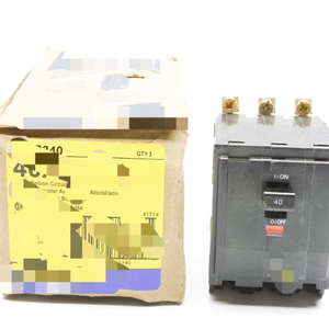 Qob340 40a 240v (paquete de <span class=keywords><strong>3</strong></span>) Nsmp Nuevo Original en Existencia Controlador de Programación PLC Dedicado para Automatización Industrial - Product Image 1