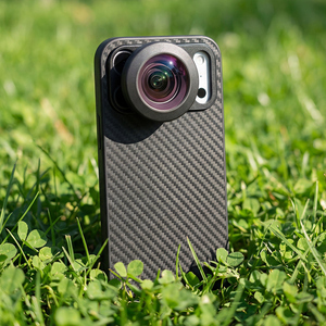 Nouveautés GiAi : Adaptateur d'objectif <span class=keywords><strong>macro</strong></span> fisheye pour smartphone, 17 mm, champ de vision de 200 degrés, boîtier en verre optique compatible Sigma/Pentax - Product Image 2