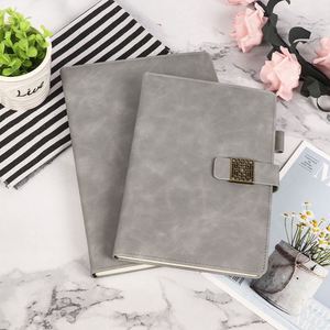 Promotion Customizable Business Hardcover Premium Printing <b>A5</b> Magnetic Buckle <b>Notebook</b> With Pu Cover - Product Image 5