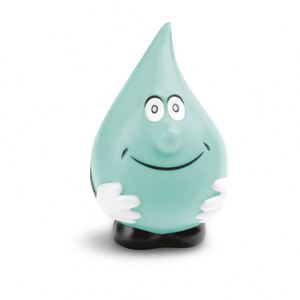 High Quality Promotional <b>Gift</b> Colorful Smile Face Water Drop Shaped Pu Foam Anti Stress Ball - Product Image 2