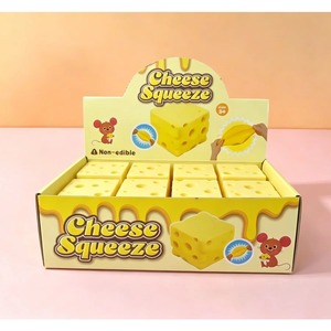 Bloc de fromage à pincer extra large à rebond super lent, en matériau PU ultra doux, créatif, pour tous les âges (3-35 ans) - Product Image 3