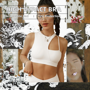 Sujetador deportivo de alto impacto para mujer, sexy, acolchado, para yoga, venta al por mayor, conjunto de ropa deportiva para gimnasio, fitness y entrenamiento - Product Image 2