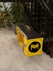 <span class=keywords><strong>เก้าอี้</strong></span>เหล็กอุตสาหกรรมสมัยใหม่ พร้อมที่เก็บของ เป็นมิตรกับสิ่งแวดล้อม เหมาะสำหรับบ้าน <span class=keywords><strong>บาร์</strong></span> อพาร์ทเมนท์ ร้านอาหาร ยิม ร้านขายเสื้อผ้า โรงแรม ห้องรับประทานอาหาร และห้องนั่งเล่น - Product Image 5