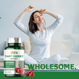 OEM ODM Tart Cherry Capsules with Tart Cherry Extract Support Exercise Recovery Muscle Health Exercise Recovery Immune - Product Image 3