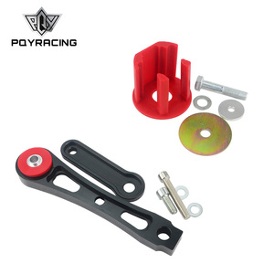 Support moteur Poyracing en aluminium rouge et noir pour Volkswagen Golf Jetta Audi A3 TT - Product Image 1