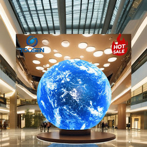 Сферический светодиодный экран диаметром 0,7 м 1 м 1,5 м 2 м Сферический дисплей P2 P2.5 светодиодный шар светодиодный видео настенный рекламный светодиод - Product Image 2
