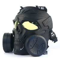 Sports de plein air cyclisme visage complet Paintball masque protection sécurité Durable CS masque tactique