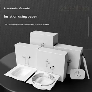 Tai nghe bao bì hộp hiển thị bán buôn tùy chỉnh Tai nghe bao bì carton tùy chỉnh <span class=keywords><strong>USB</strong></span> cáp dữ liệu bao bì carton - Product Image 4