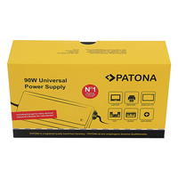 PATONA 90W Universal Power Supply untuk Notebook, Printer HI FI Musik Eksternal Hard Drive dengan 8 Colokan 18,5-20V