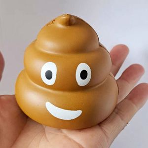 Pelota Antiestrés con Forma de Caca y Logotipo Personalizado, Aliviador de Estrés Promocional - Product Image 5