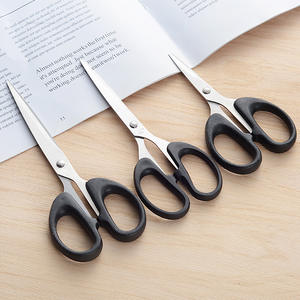 กรรไกรสำนักงานสร้างสรรค์ 8 นิ้ว ใบมีดตรงสแตนเลส สำหรับงานกระดาษ งานฝีมือ DIY ใช้สำหรับนักเรียน - Product Image 1