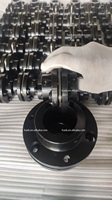 Couplage à diaphragme unique flexible en acier DJM09, rigide en torsion, avec entretoises pour packs à double disque, pour imprimeries, personnalisable OEM
