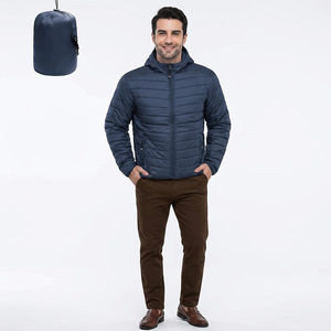 Veste matelassée pour homme de qualité supérieure, nouvelle conception, vente chaude, veste matelassée à fermeture éclair, poids lourd - Product Image 1