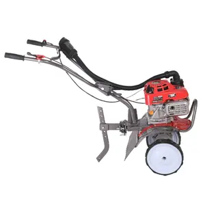 Xăng loại nông nghiệp cày Máy Orchard ROTARY tiller tu mạnh mẽ tillers Hướng dẫn sử dụng vườn tiller