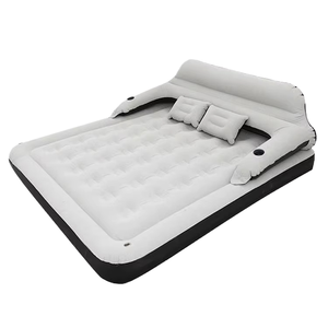 <span class=keywords><strong>Matelas</strong></span> <span class=keywords><strong>Gonflable</strong></span> Double Pliant Haut à Gonflage Automatique 2025 avec Pompe Intégrée, Design Moderne pour Chambre - Product Image 4
