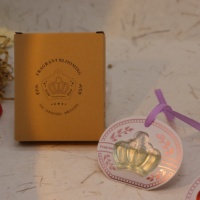 Diffuseur d'air pour voiture suspendu personnalisé, film respirant |   Diffuseur de parfum écologique longue durée |   Huile solide |   Armoire de chambre à coucher