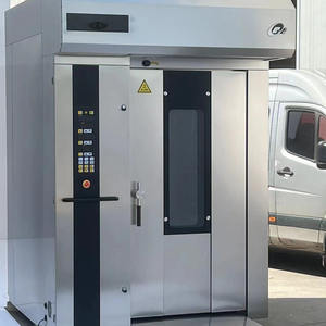 فرن دوار 12/16/صينية أفران دوارة 64 بانديجاس أفران مخبوزات أفران كريمية ، كرواسون ، كعك إسفنجي - Product Image 4