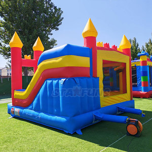 Château gonflable commercial, château de saut gonflable, maison gonflable, toboggan gonflable extérieur, structure de jeu gonflable pour fête - Product Image 5