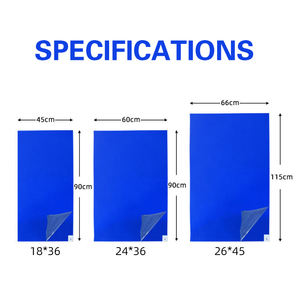 Produk keselamatan sekali pakai sol bengkel bebas debu alas lengket ESD dapat robek alas tanah bebas debu lengket - Product Image 6