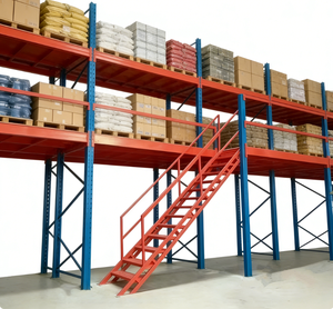 Q235B Loft Industrial Shelf <strong>Rack</strong> <strong>Storage</strong> Warehouse Racking Systems Second Floor Mezzanine - Product Image 1