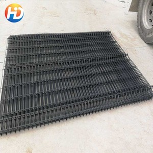 Grillage en <span class=keywords><strong>fer</strong></span> galvanisé HAODI 50x50x2.5mm 4ftx8ft 1220x2440mm, panneau de clôture en treillis soudé à mailles carrées - Product Image 4
