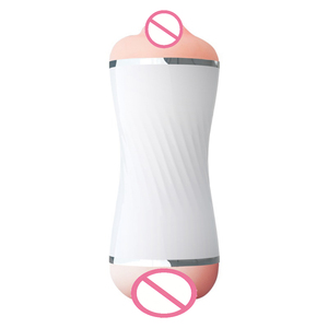 الأكثر مبيعًا: جهاز استمناء للرجال 2 في 1 بتصميم كوب الطائرة مزدوج الجوانب، ملمس واقعي ومريح، للاستخدام المزدوج، لعبة جنسية للبالغين - Product Image 1