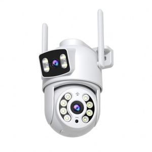 Caméra de sécurité 4K PTZ 4G à 5 objectifs, caméra IP numérique pour appartement, ampoule CCTV 12MP, caméras camouflage 8MP pour ferme, maison, magasin, ordinateur - Product Image 6