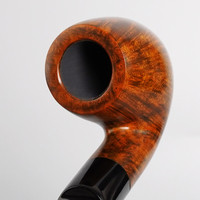 Pipe à tabac en bois vert alligator Bent Briar Différentes couleurs de traitement Pipe à fumer