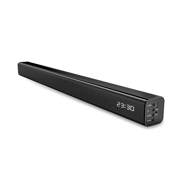 60cm Slim Design Soundbar  Wireless Bt Sound bar Speaker with HD ARC Remote Control