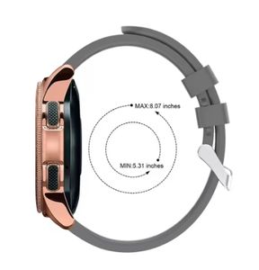 สายซิลิโคนแนวสปอร์ต20มม. สายนาฬิกาอัจฉริยะ <span class=keywords><strong>Samsung</strong></span> <span class=keywords><strong>Galaxy</strong></span> SM-<span class=keywords><strong>R810</strong></span> 42มม. & amp สำหรับ Huami amazfit bipamazfit 2 - Product Image 3