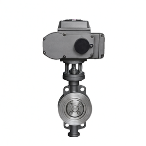 Válvula de Mariposa Eléctrica COVNA de Alta Temperatura con Brida de Sellado de Metal Duro, Asiento y Disco con Estructura de Sellado Excéntrico Triple - Product Image 3