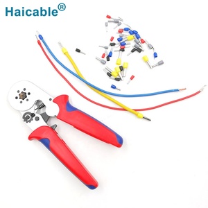 Điện Thiết Bị Đầu Cuối <span class=keywords><strong>Crimper</strong></span> Công Cụ Trọng Lượng Thấp Tay Áo Cuối Cáp Uốn Tóc Bồng Công Cụ Kit - Product Image 6